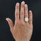 Bague 54 Bague ancienne opale et diamants 58 Facettes 22-283