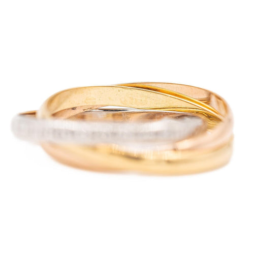 Bague 54 Bague Alliance Or jaune 58 Facettes 2303208CN