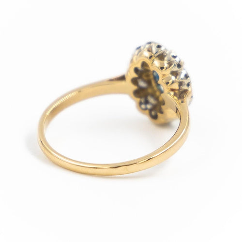 Bague 53 Bague Pompadour Or jaune Saphir 58 Facettes 1512558CN