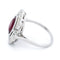 Bague 55.5 Bague rubis entourage diamants 58 Facettes 71B6100F25574B948979BEE5BAEE5E92