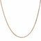 Collier Chaine ancienne maille palmier or rose 58 Facettes 15-244A
