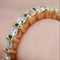 Bague 50 Alliance or jaune diamants occasion 58 Facettes 22-149
