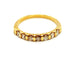 Bague 55 Bague Demie alliance Or jaune Diamant 58 Facettes 1292390CN