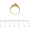 Bague Bague bandeau avec rubis et diamants 58 Facettes 22744