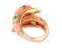 Bague 50 BAGUE VAN CLEEF & ARPELS "DAUPHINS" 58 Facettes BO/220040 RIV
