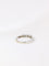 Bague 47.5 Demi-Alliance américaine diamants 0,18 ct 58 Facettes J110