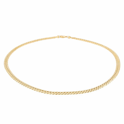 Collier Collier Maille anglaise Or jaune 58 Facettes 2112636CN