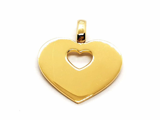 Collier Poiray Pendentif Coeur secret Or jaune 58 Facettes 1763507CN