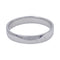 Bague 57 Alliance en platine 58 Facettes 32152D