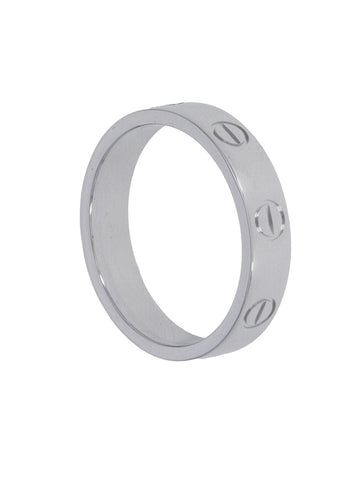 Bague 50 Bague CARTIER Alliance Love en Or Blanc 750/1000 58 Facettes 62438-58218