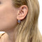 Boucles d'oreilles Boucles d'oreilles Pomellato, "Luna", or rose et calcédoine. 58 Facettes 31681