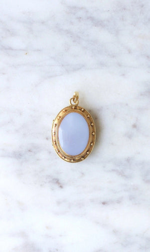Pendentif Pendentif médaillon or et agate 58 Facettes