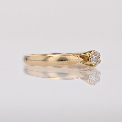 Bague 47 Bague solitaire diamant or jaune 58 Facettes 18-325