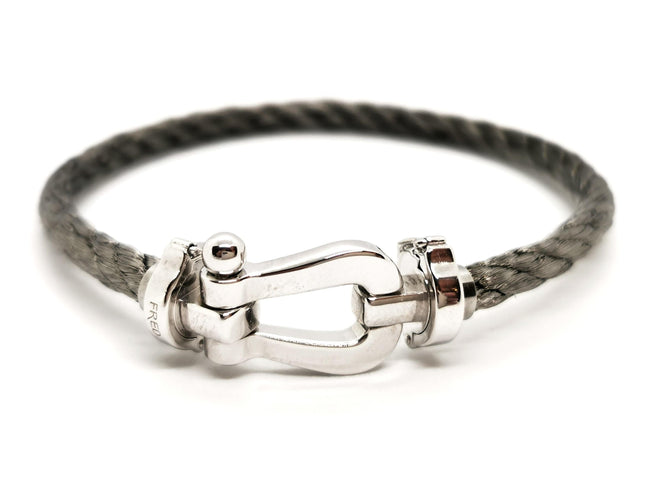 Bracelet Fred Bracelet Force 10 Or blanc 58 Facettes 1692974CN