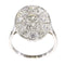 Bague 58 Romance éternelle : bague Art Déco en platine et diamants des années 1950 58 Facettes 24002-0085