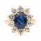 Bague 50 Bague Pompadour or jaune Saphir 58 Facettes 2308534CN