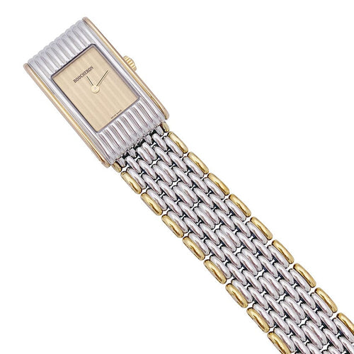 Montre Montre Boucheron, "Reflet", acier et or jaune. 58 Facettes 33316