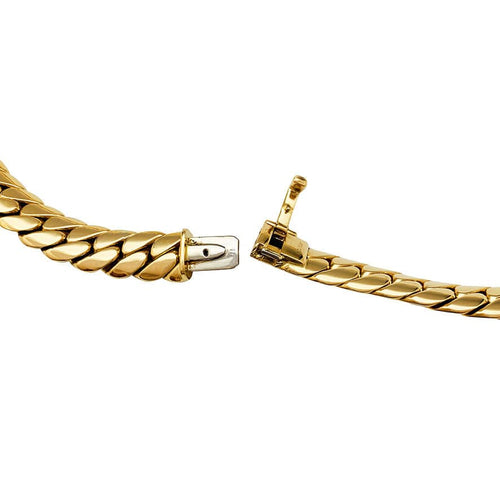 Collier Collier Cartier maille anglaise. 58 Facettes 31018
