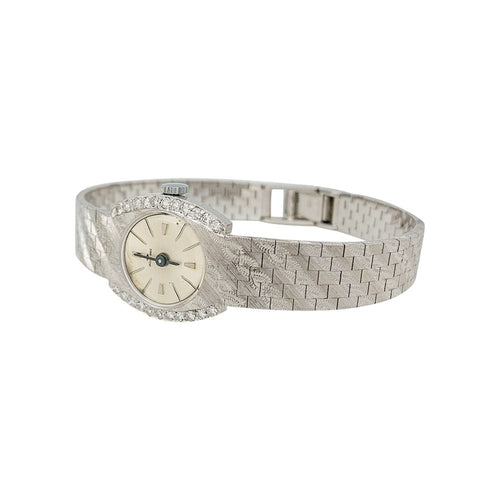 Montre Montre Jaquet Droz en or blanc et diamants. 58 Facettes 31262