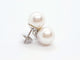 Boucles d'oreilles Boucles d'oreilles Or blanc Perle 58 Facettes 06204CD