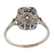 Bague 63 Bague Or blanc Diamant 58 Facettes 2687604CN