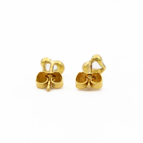 Boucles d'oreilles Boucles d'oreilles Puces Or jaune 58 Facettes 2128834CN