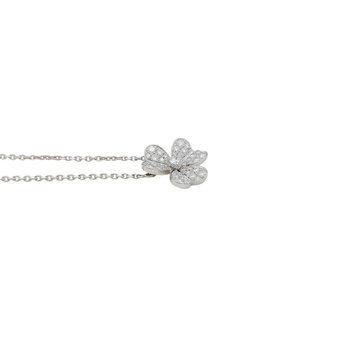Collier Collier Van Cleef & Arpels "Frivole" en or blanc et diamants. 58 Facettes 31715