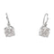 Boucles d'oreilles Boucles d'oreilles "Dormeuses" or blanc, diamants. 58 Facettes 31635