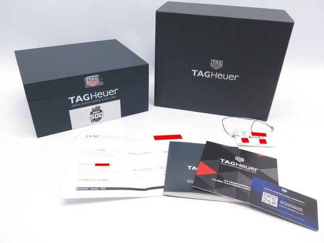 Montre montre TAG HEUER carrera 41mm automatique chronographe 58 Facettes 255513