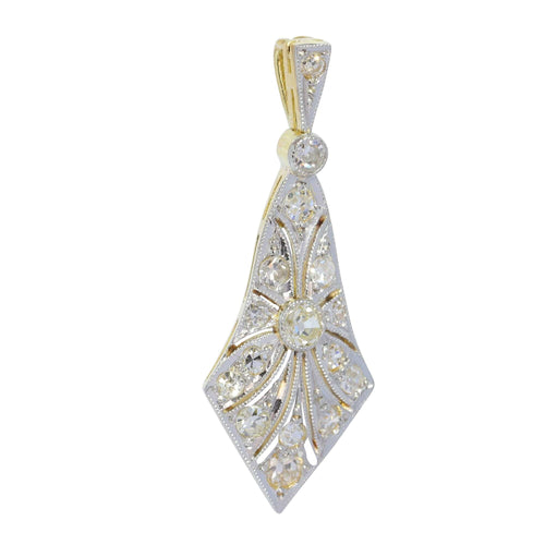 Pendentif Pendentif diamants Art Déco 58 Facettes 23283-0093