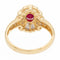 Bague 53 Bague Or jaune Rubis 58 Facettes 2309002CN