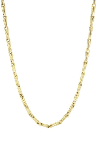 Collier COLLIER MAILLE BATON FANTAISIE 58 Facettes 041951