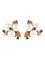 Boucles d'oreilles Boucles d'oreilles Clip Perles Saphirs 58 Facettes