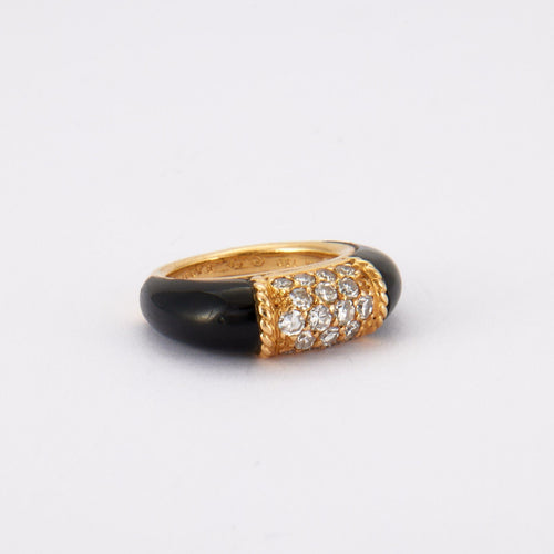 Bague 45 VAN CLEEF & ARPELS - Bague Philippine Onyx 58 Facettes