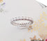 Bague Alliance Américaine Platine Diamants 1,50 ct 58 Facettes AA 1511