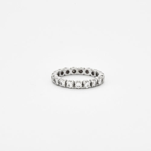 Bague 52.5 Alliance américaine Diamants 1.52ct 58 Facettes 230429