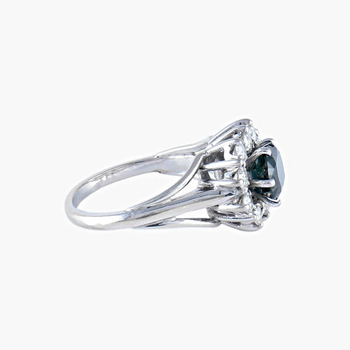 Bague Bague Marguerite Saphir et Diamants 58 Facettes