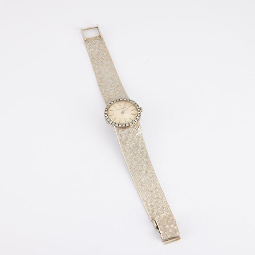 Montre JAEGER LECOULTRE - montre en or gris 58 Facettes