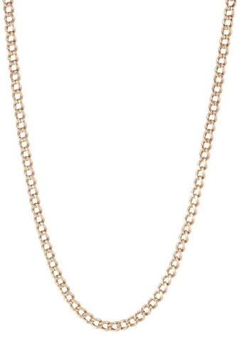 Collier CHAINE MAILLE GOURMETTE 58 Facettes 076591