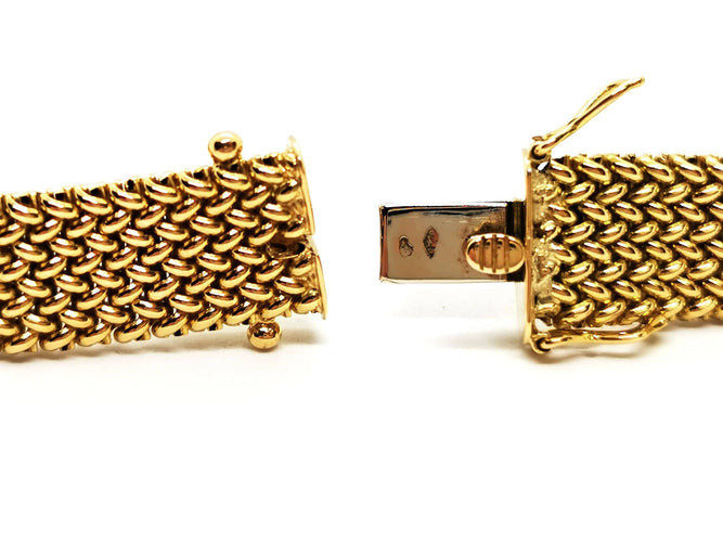 Collier Collier Maille polonaise Or jaune 58 Facettes 1346067CN