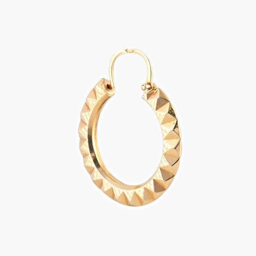 Boucles d'oreilles Or Jaune BOUCLES D'OREILLES "CREOLES" OR JAUNE 58 Facettes BO/220081