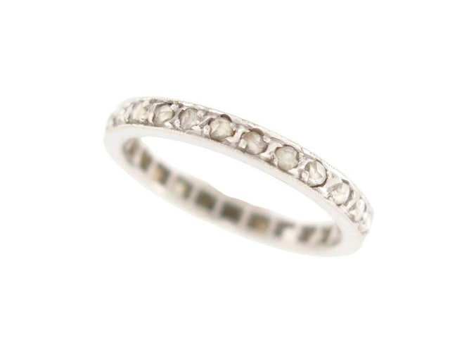 Bague 49 bague alliance americaine 25 diamants 58 Facettes 258430
