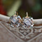 Boucles d'oreilles Boucles d'oreilles dormeuses diamants 2 ors 58 Facettes 22-448