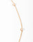 Collier Collier or jaune intercalé de 9 diamants sur maille forçat en sertis clos. 58 Facettes 0
