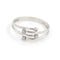 Bague 54 Bague Or blanc Diamant 58 Facettes 1969279CN