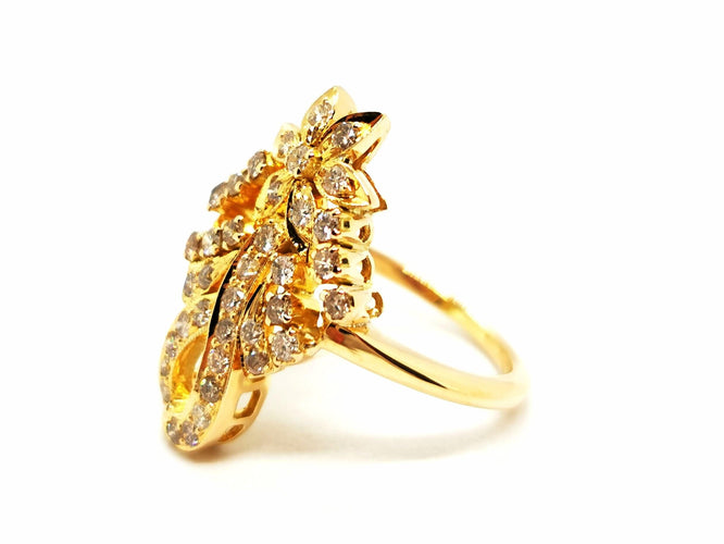 Bague 48 Bague Or jaune Diamant 58 Facettes 1588528CN