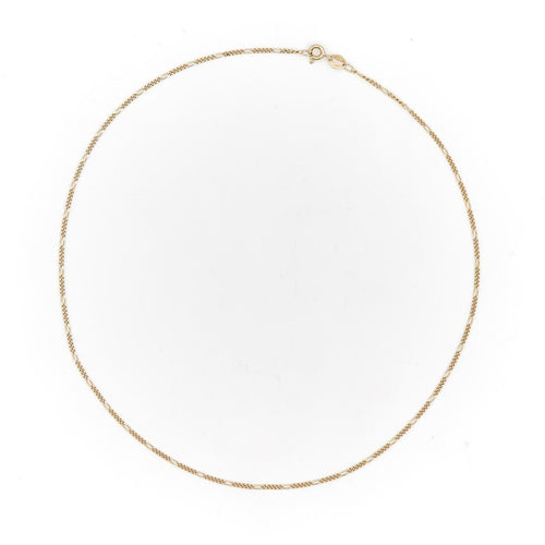 Collier Collier Maille figaro Or jaune 58 Facettes 1660463CN