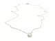 Collier Collier Or blanc Diamant 58 Facettes 579106RV