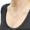 Collier Collier solitaire Cartier, 1895, or jaune. 58 Facettes 32451