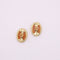 Boucles d'oreilles Boucles d'oreilles or jaune 18 carats Camées 58 Facettes